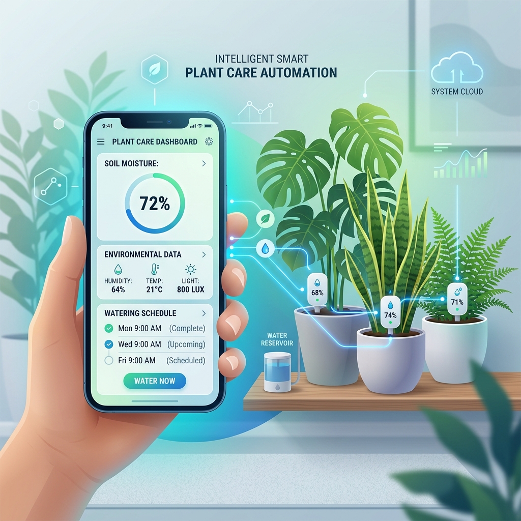 Smart Plant Care Dashboard